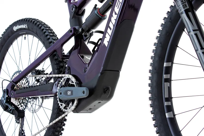 Nukeproof Megawatt 297 Pro Carbon E-Mountain Bike GX Eagle in Raw Purple-8